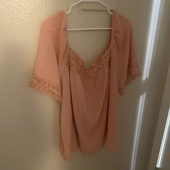 Bought from SHEIN. Size 18 Pink top - Picture 2 of 3